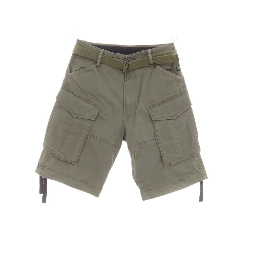 【中古】ジースターロウ G-STAR RAW ストレッチ コットン ショートパンツ オリーブグリーン【 27 】【 状態ランクA 】【 メンズ 】