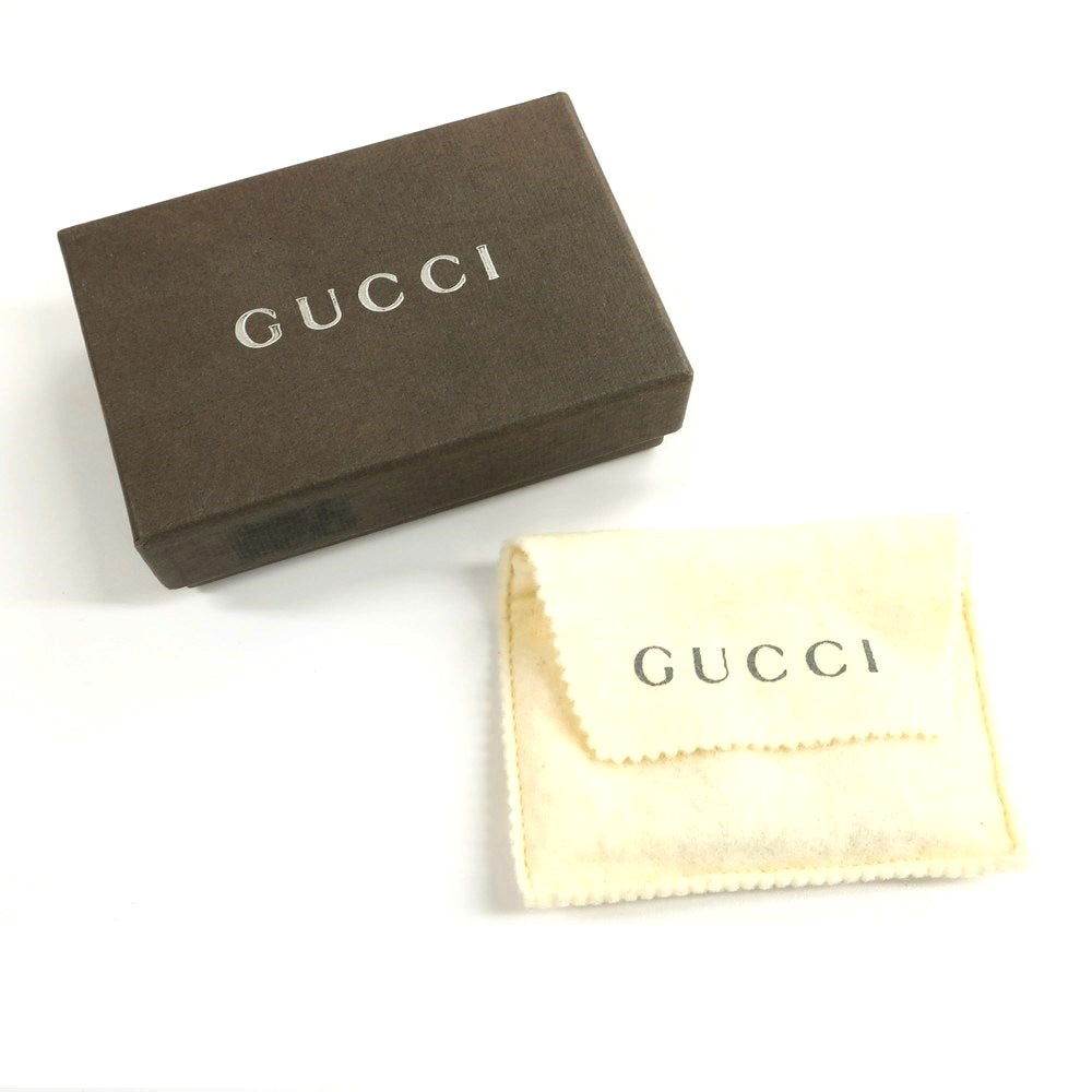 【中古】グッチ GUCCI 真鍮 カフリンクス カフス シルバー【 状態ランクC 】【 メンズ 】