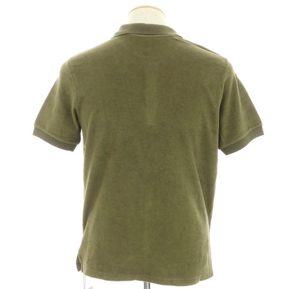 [New] ZANONE Cotton Pile Short Sleeve Polo Shirt Olive Green [44] [Condition Rank N] [Men&