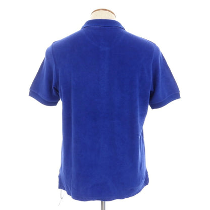 【新品】ザノーネ ZANONE コットン パイル 半袖ポロシャツ ブルー【 46 】【 状態ランクN 】【 メンズ 】