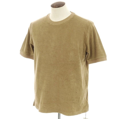 【新品】ザノーネ ZANONE コットン パイル クルーネック 半袖Ｔシャツ オーカー【 52 】【 状態ランクN 】【 メンズ 】