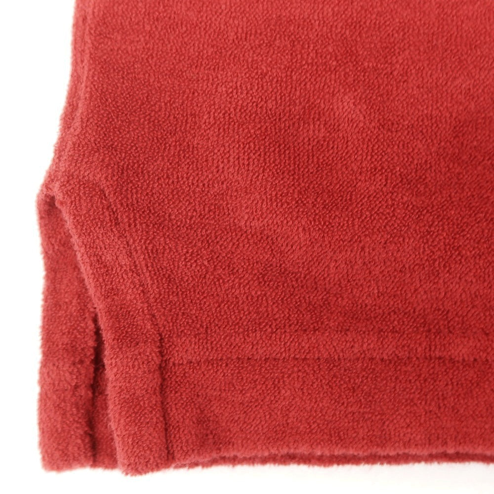 【新品】ザノーネ ZANONE コットン パイル 半袖ポロシャツ レッド【サイズ44】【 状態ランクN 】【 メンズ 】[EPD]