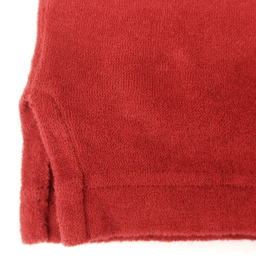 【新品】ザノーネ ZANONE コットン パイル 半袖ポロシャツ レッド【 サイズ46 】【 状態ランクN 】【 メンズ 】 [EPD]