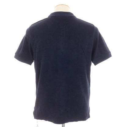 【新品】ザノーネ ZANONE コットン パイル 半袖ポロシャツ ネイビー【 44 】【 状態ランクN 】【 メンズ 】