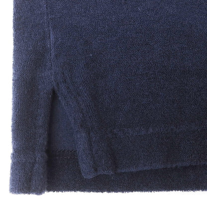 【新品】ザノーネ ZANONE コットン パイル 半袖ポロシャツ ネイビー【 44 】【 状態ランクN 】【 メンズ 】