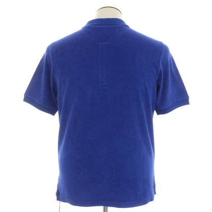 【新品】ザノーネ ZANONE コットン パイル 半袖ポロシャツ ブルー【 50 】【 状態ランクN 】【 メンズ 】