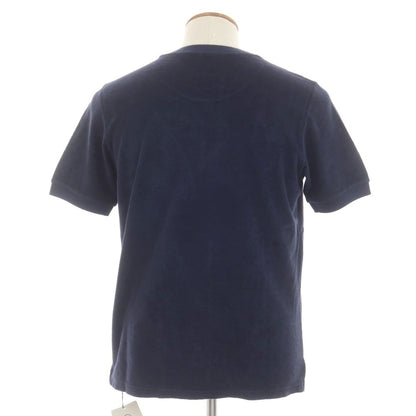 【新品】ザノーネ ZANONE コットン パイル クルーネック 半袖Ｔシャツ ネイビー【 46 】【 状態ランクN 】【 メンズ 】