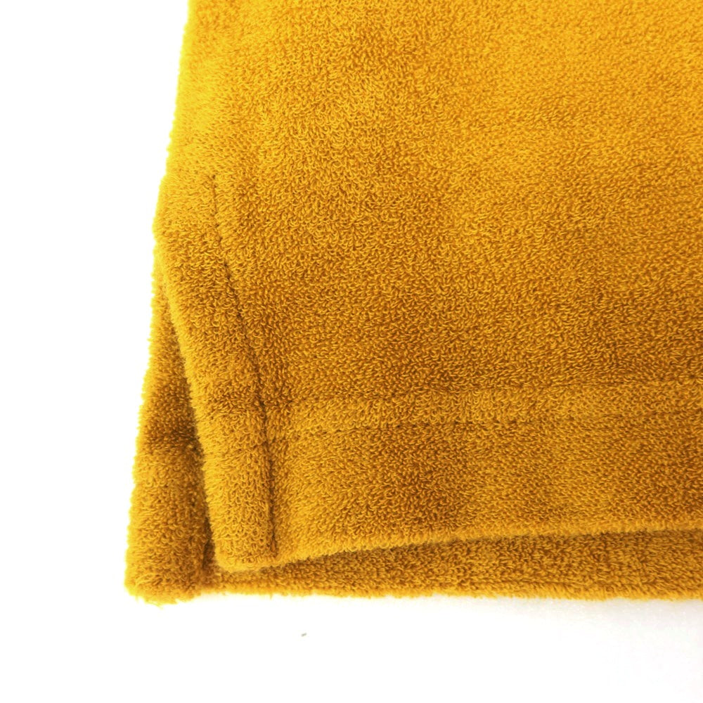 [New] ZANONE Cotton Pile Crew Neck Short Sleeve T-Shirt Mustard Yellow [50] [Condition Rank N] [Men&