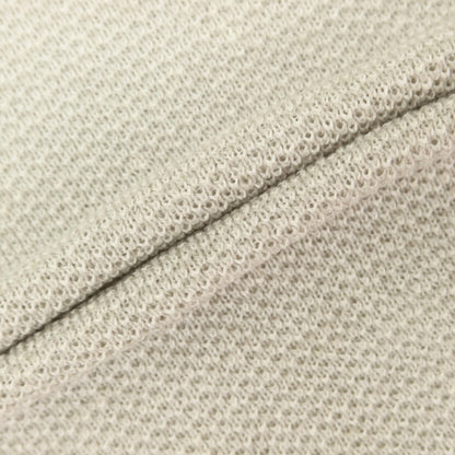 [New] ZANONE Linen Short Sleeve Polo Knit Light Gray x White [44] [Condition Rank N] [Men&