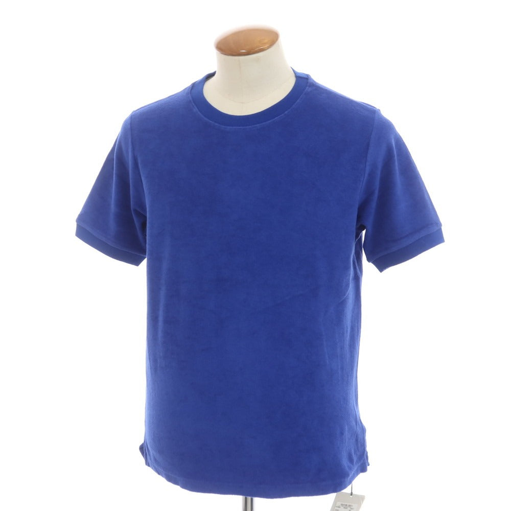 【新品】ザノーネ ZANONE コットン パイル クルーネック 半袖Ｔシャツ ブルー【 46 】【 状態ランクN 】【 メンズ 】