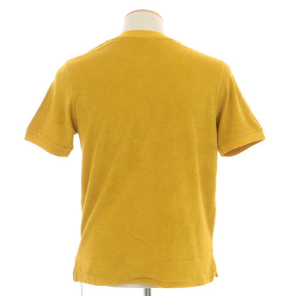 【新品】ザノーネ ZANONE コットン パイル クルーネック 半袖Ｔシャツ マスタードイエロー【 44 】【 状態ランクN 】【 メンズ 】
