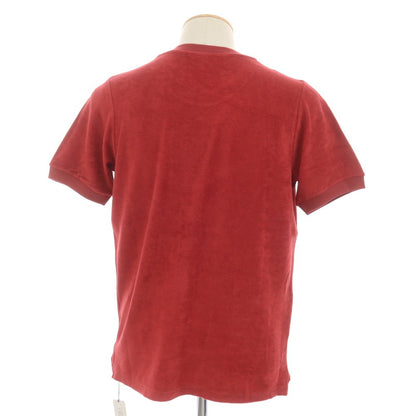 【新品】ザノーネ ZANONE コットン パイル クルーネック 半袖Ｔシャツ レッド【 44 】【 状態ランクN 】【 メンズ 】