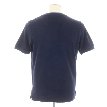 【新品】ザノーネ ZANONE コットン パイル クルーネック 半袖Ｔシャツ ネイビー【 44 】【 状態ランクN 】【 メンズ 】