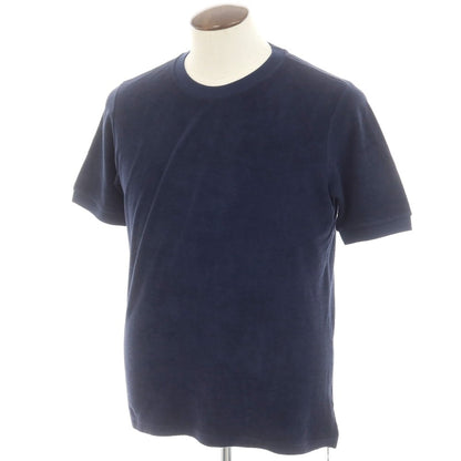 【新品】ザノーネ ZANONE コットン パイル クルーネック 半袖Ｔシャツ ネイビー【 48 】【 状態ランクN 】【 メンズ 】