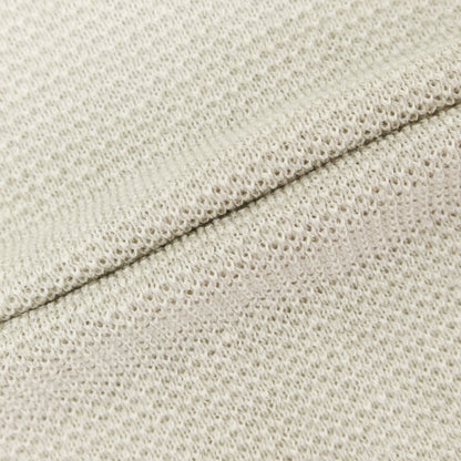 [New] ZANONE Linen Short Sleeve Polo Knit Light Gray x White [44] [Condition Rank N] [Men&
