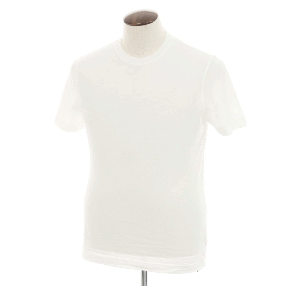 【新品】ザノーネ ZANONE アイスコットン クルーネック 半袖Ｔシャツ ホワイト【 48 】【 状態ランクN 】【 メンズ 】