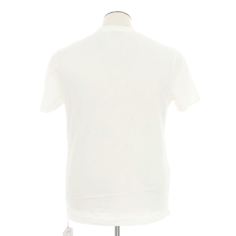 【新品アウトレット】ザノーネ ZANONE アイスコットン クルーネック 半袖Ｔシャツ ホワイト【 50 】【 状態ランクN- 】【 メンズ 】