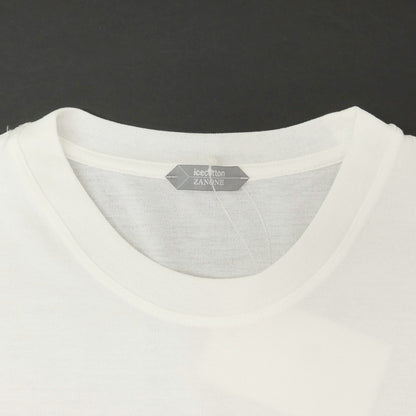 【新品アウトレット】ザノーネ ZANONE アイスコットン クルーネック 半袖Ｔシャツ ホワイト【 50 】【 状態ランクN- 】【 メンズ 】