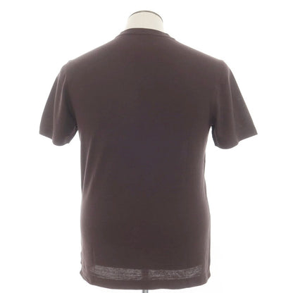 【新品】ザノーネ ZANONE アイスコットン クルーネック 半袖Ｔシャツ ダークブラウン系【 50 】【 状態ランクN 】【 メンズ 】