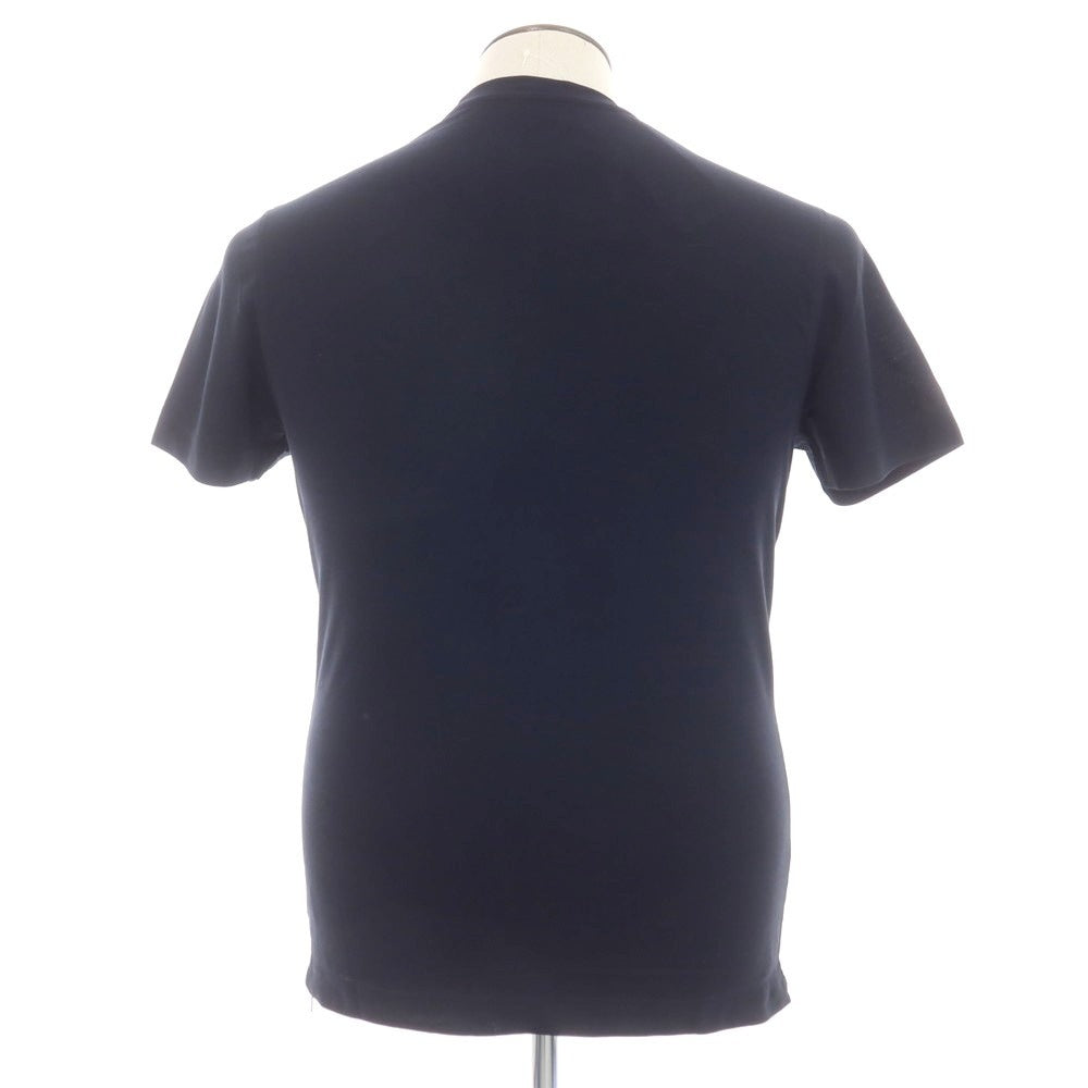 【新品】ザノーネ ZANONE アイスコットン クルーネック 半袖Ｔシャツ ネイビー【 48 】【 状態ランクN 】【 メンズ 】