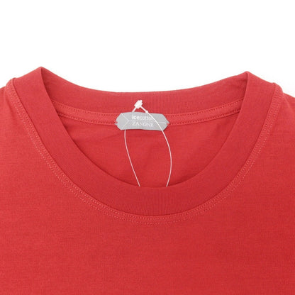 【新品】ザノーネ ZANONE アイスコットン クルーネック 半袖Ｔシャツ レッド【 48 】【 状態ランクN 】【 メンズ 】