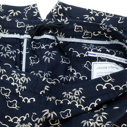 【新品】ヤコブコーエン JACOB COHEN GREGORY コットン ショートパンツ ネイビー【 XXL 】【 状態ランクN 】【 メンズ 】