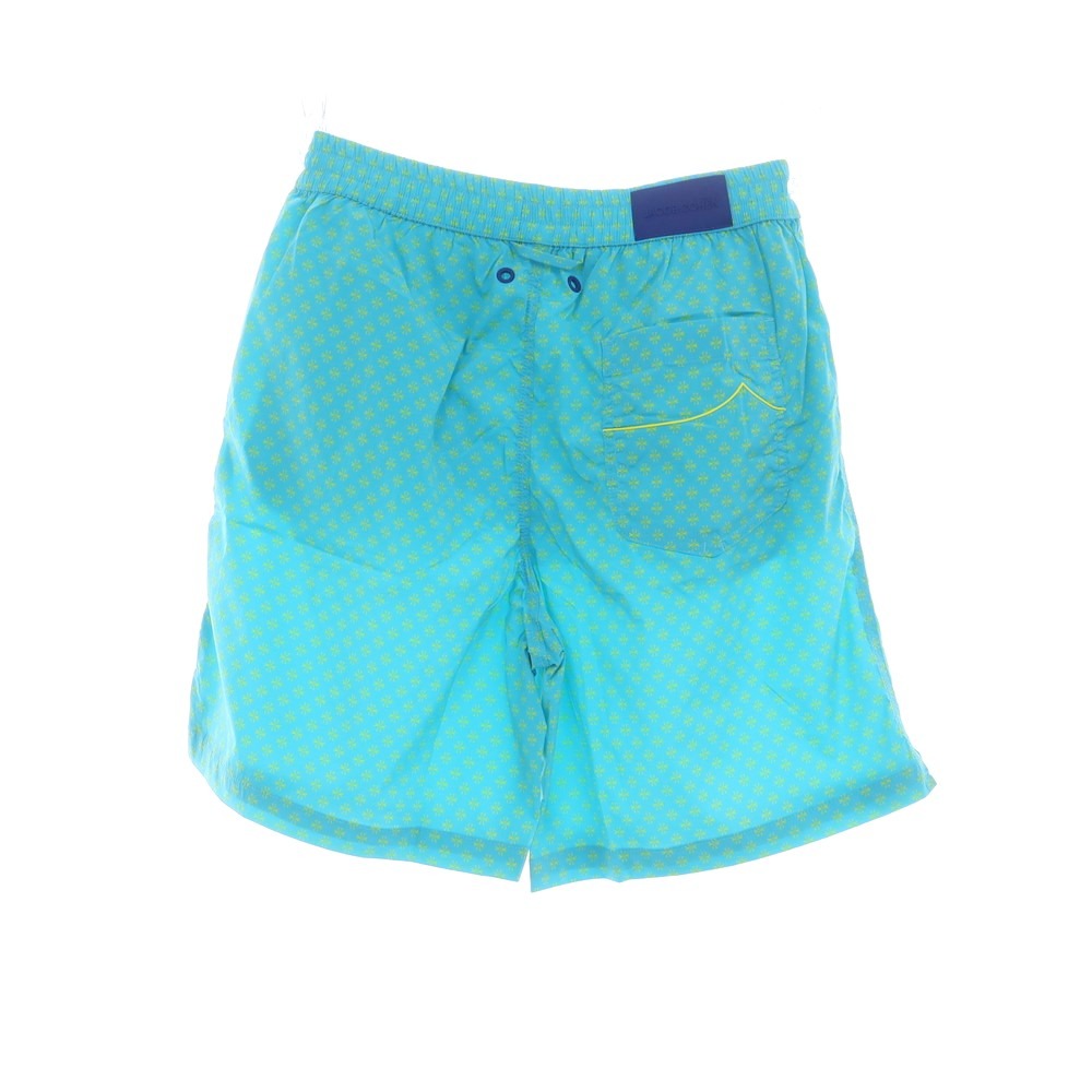 【新品】ヤコブコーエン JACOB COHEN スイムウェア 水着 ライトブルーxイエロー【 S 】【 状態ランクN 】【 メンズ 】 [CPD]