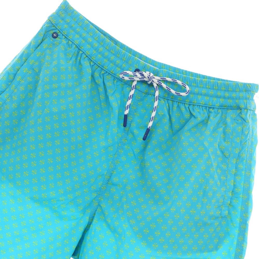 【新品】ヤコブコーエン JACOB COHEN スイムウェア 水着 ライトブルーxイエロー【 S 】【 状態ランクN 】【 メンズ 】