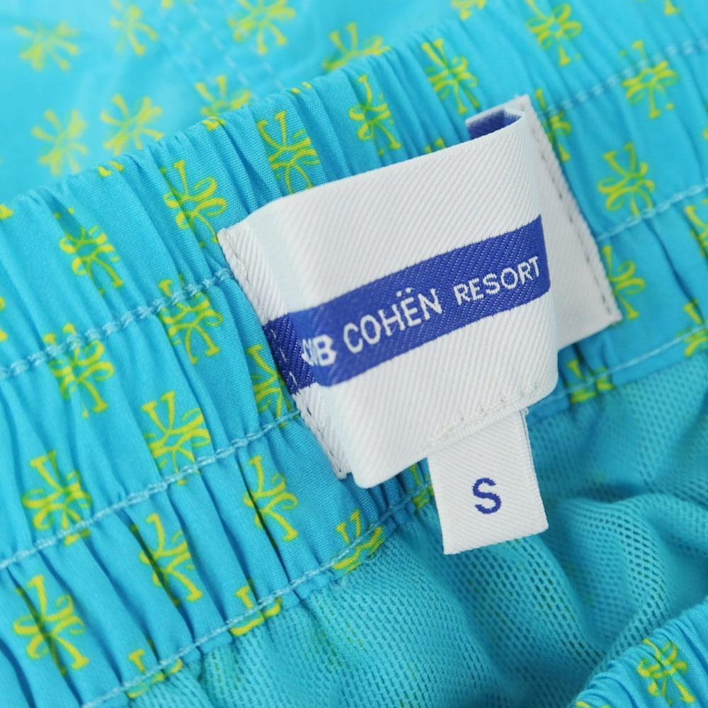 【新品】ヤコブコーエン JACOB COHEN スイムウェア 水着 ライトブルーxイエロー【 S 】【 状態ランクN 】【 メンズ 】 [CPD]