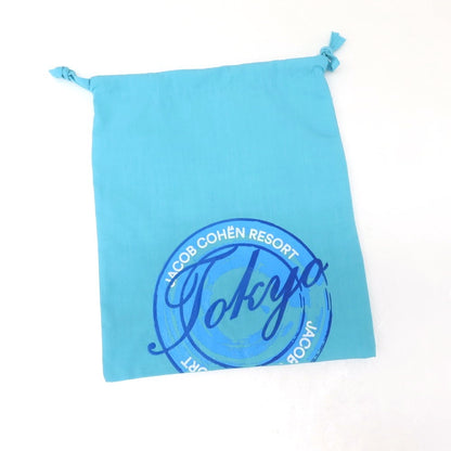 【新品】ヤコブコーエン JACOB COHEN スイムウェア 水着 ライトブルーxイエロー【 M 】【 状態ランクN 】【 メンズ 】