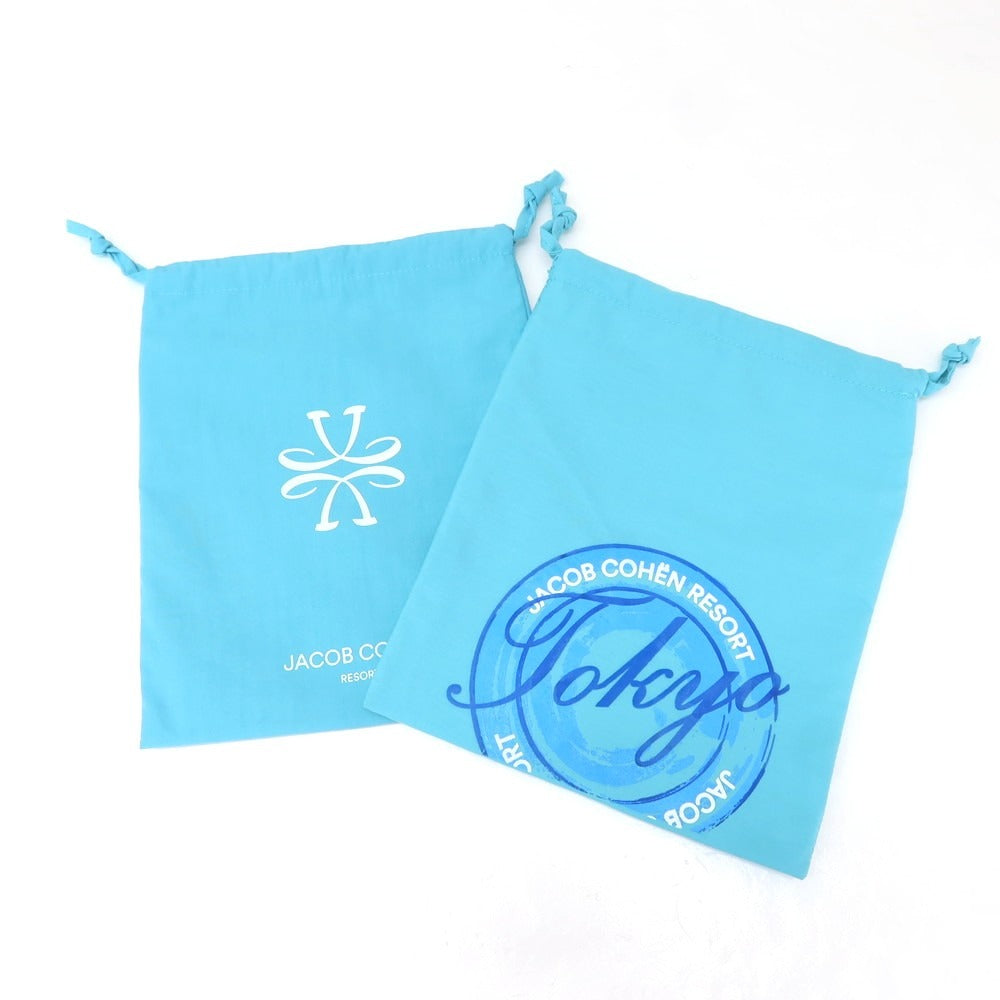【新品】ヤコブコーエン JACOB COHEN スイムウェア 水着 ライトブルーxイエロー【 M 】【 状態ランクN 】【 メンズ 】