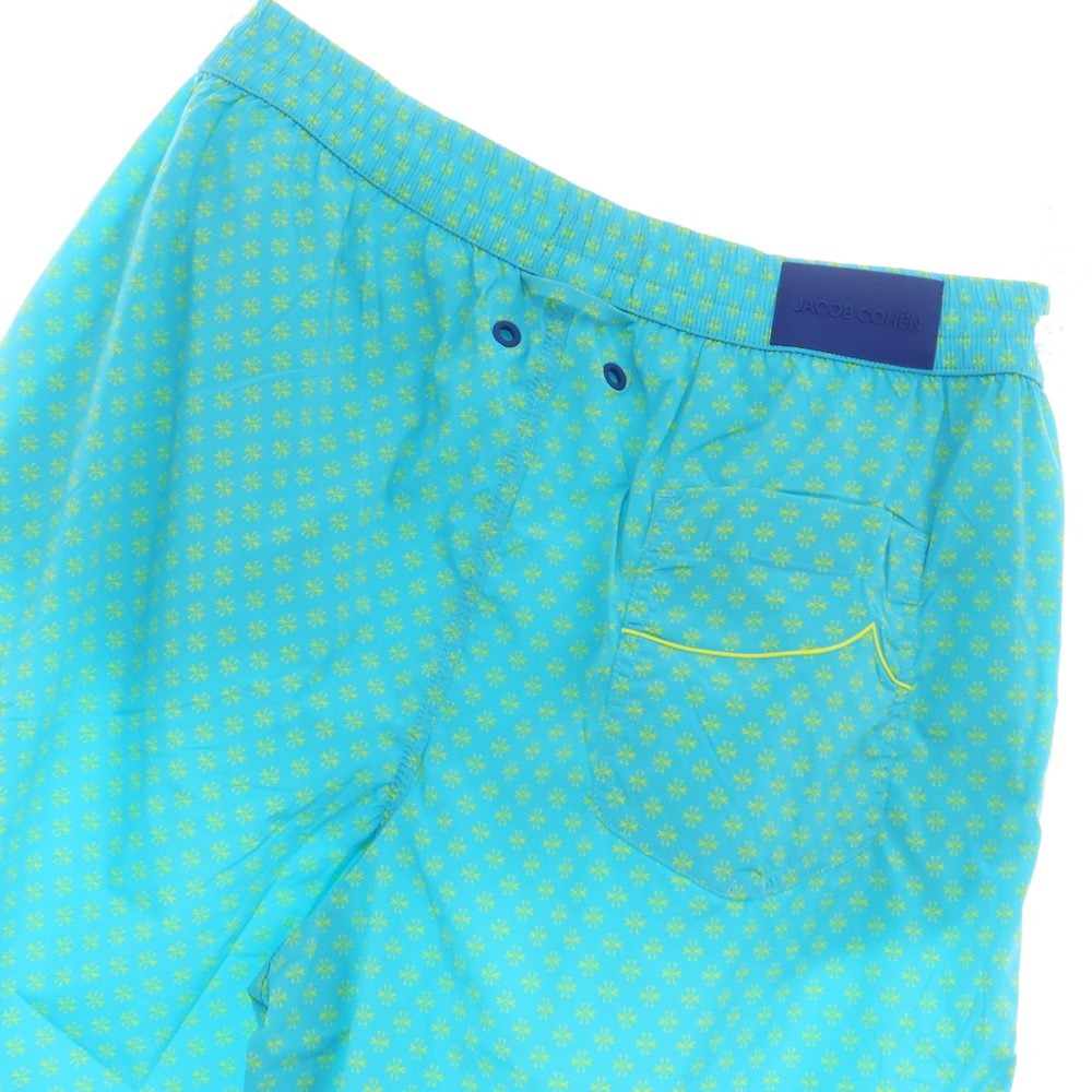 [New] JACOB COHEN Swimwear Light Blue x Yellow [L] [Condition Rank N] [Men&