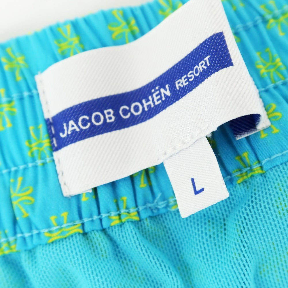 [New] JACOB COHEN Swimwear Light Blue x Yellow [L] [Condition Rank N] [Men&