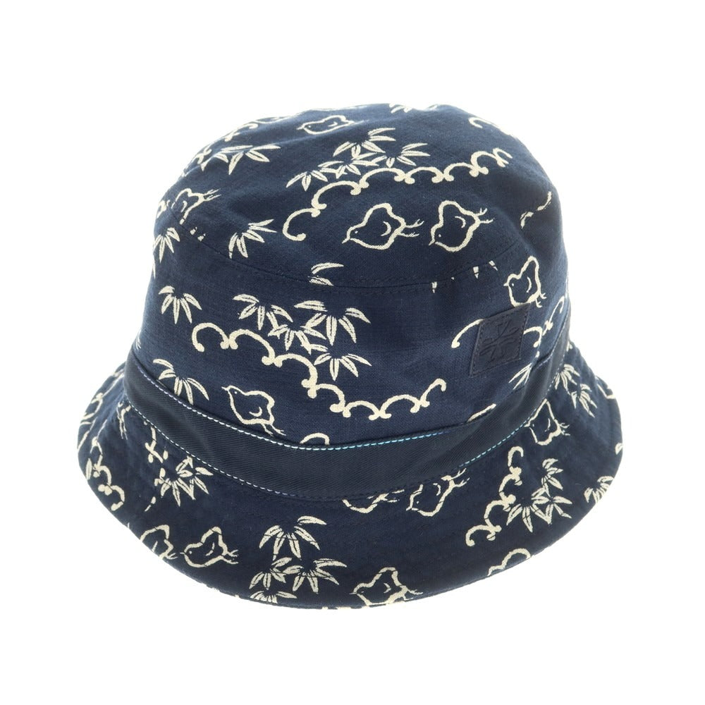 【新品】ヤコブコーエン JACOB COHEN コットン バケットハット ネイビー【 XL 】【 状態ランクN 】【 メンズ 】