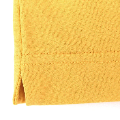 【新品】ザノーネ ZANONE アイスコットン クルーネック ポケット 半袖Ｔシャツ イエローxホワイト【 46 】【 状態ランクN 】【 メンズ 】