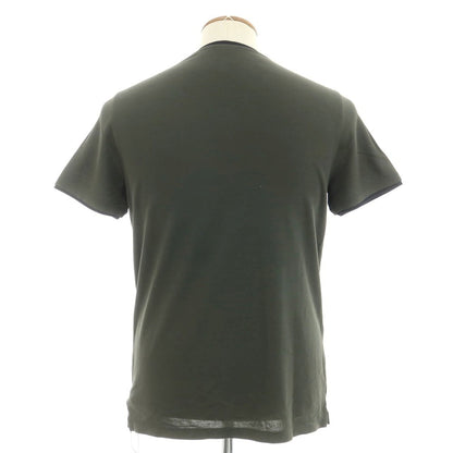 【新品アウトレット】ザノーネ ZANONE アイスコットン クルーネック 半袖Ｔシャツ ダークオリーブxダークネイビー【 46 】【 状態ランクN- 】【 メンズ 】