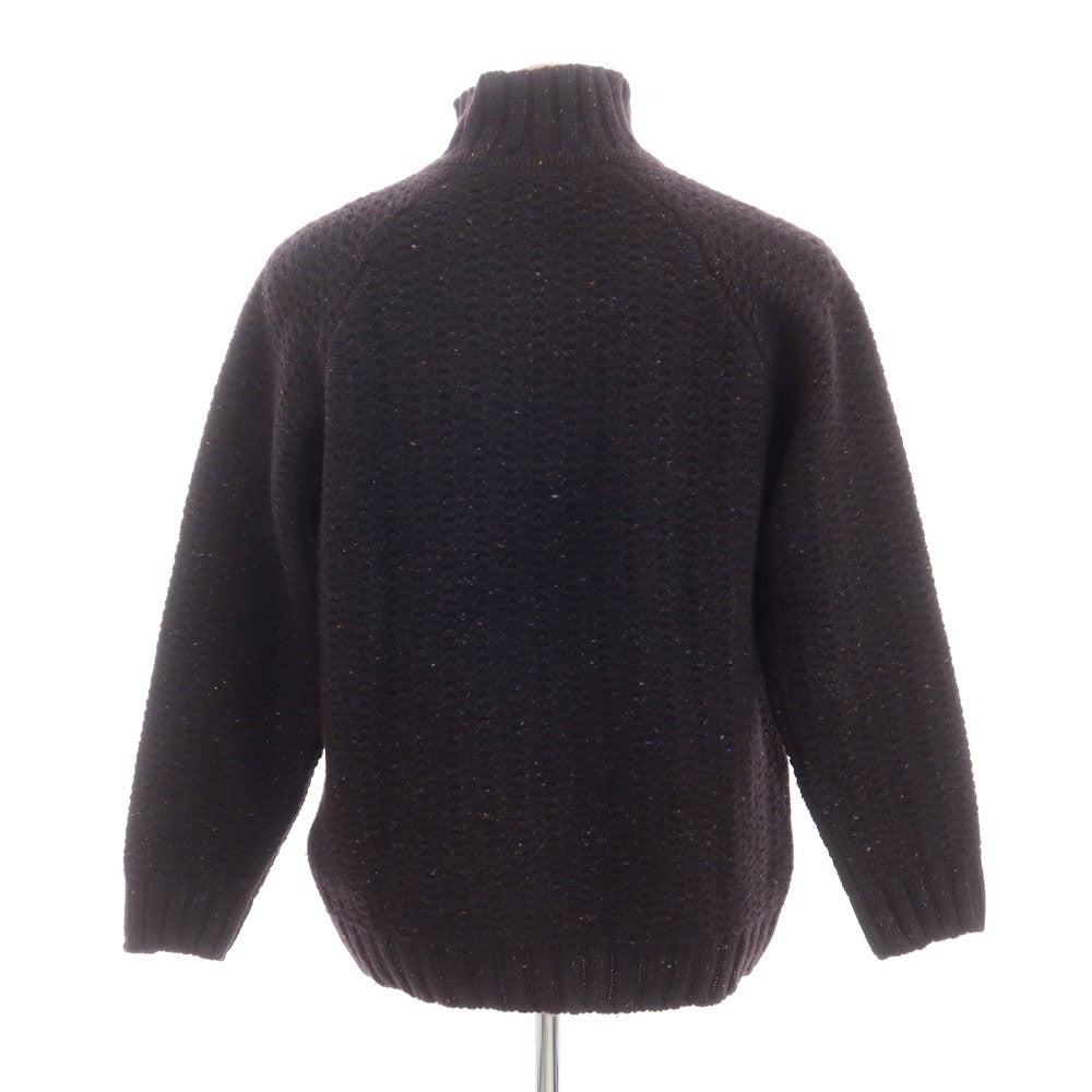 【中古】サラ SALA ウール ハイネック プルオーバーニット ブラック系【 2 】【 状態ランクB 】【 メンズ 】 [EPD]