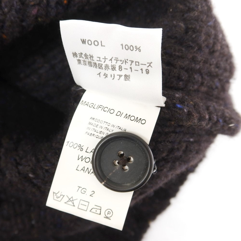 【中古】サラ SALA ウール ハイネック プルオーバーニット ブラック系【 2 】【 状態ランクB 】【 メンズ 】 [EPD]