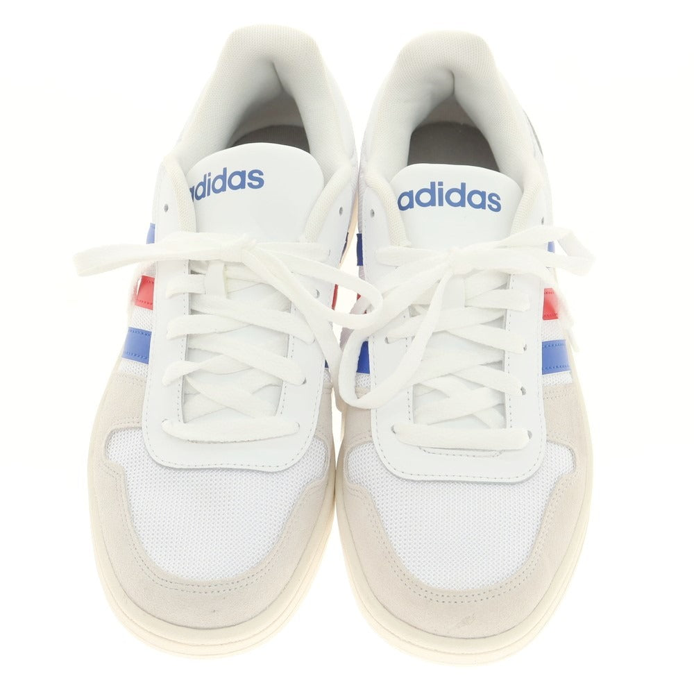 【中古】アディダス adidas ADIHOOPS 2.0U スニーカー ホワイトxトリコロール【 26.5 】【 状態ランクB 】【 メンズ 】