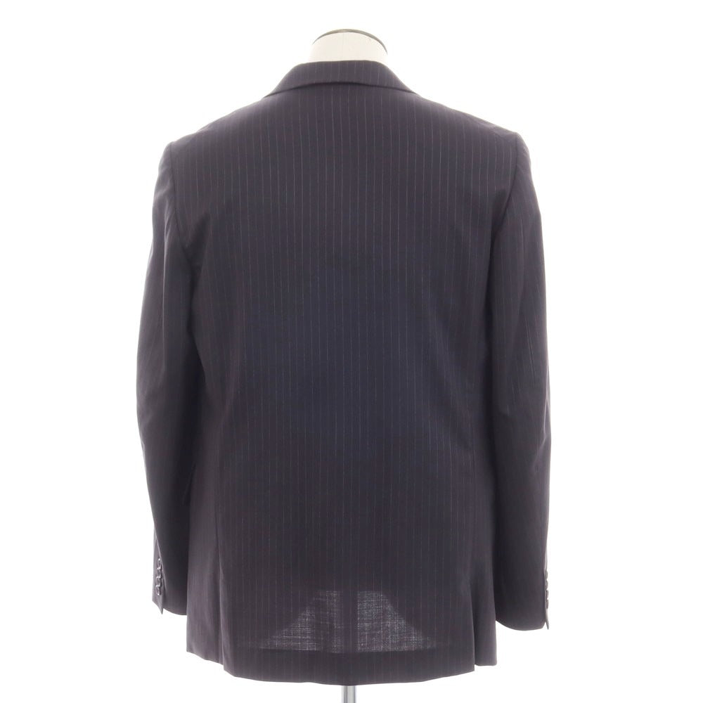 [Used] COMME des GARCONS HOMME DEUX 2024 Spring/Summer Wool Striped Tailored Jacket Black x Grey [L] [Condition Rank A] [Men&