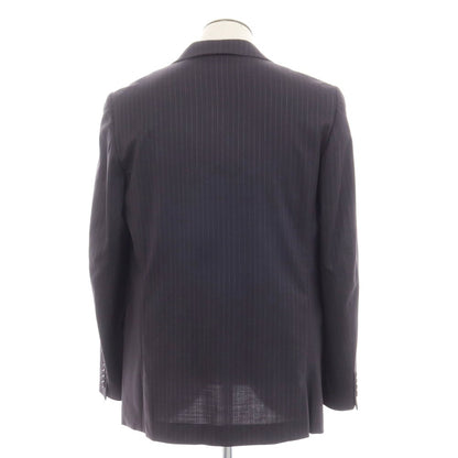 [Used] COMME des GARCONS HOMME DEUX 2024 Spring/Summer Wool Striped Tailored Jacket Black x Grey [L] [Condition Rank A] [Men&
