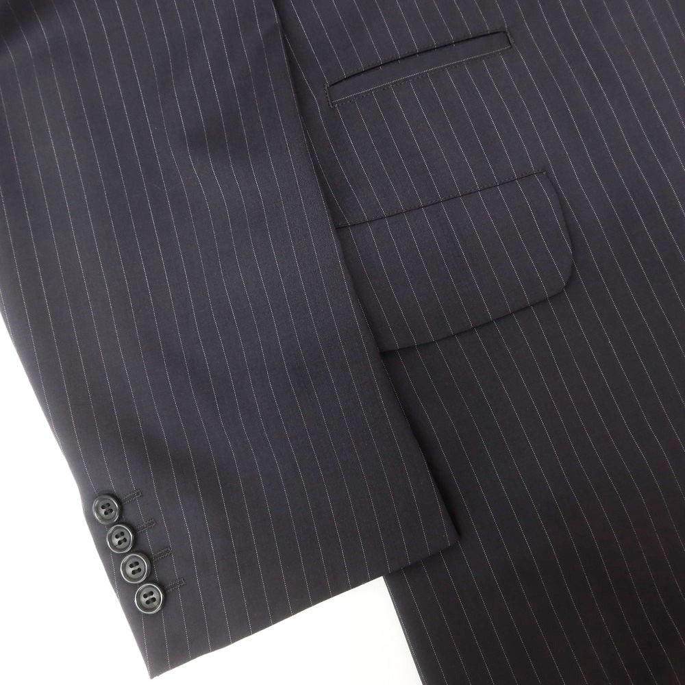 [Used] COMME des GARCONS HOMME DEUX 2024 Spring/Summer Wool Striped Tailored Jacket Black x Grey [L] [Condition Rank A] [Men&