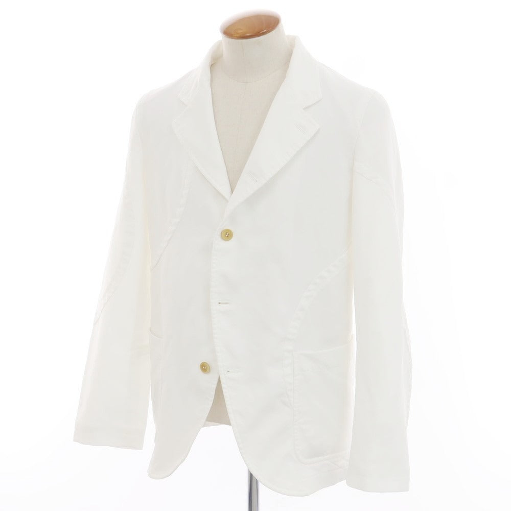 【中古】コムデギャルソンシャツ COMME des GARCONS SHIRT 2024年春夏 ポリエステル ジャケット ホワイト【 M 】【 状態ランクA 】【 メンズ 】