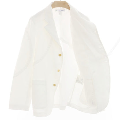 【中古】コムデギャルソンシャツ COMME des GARCONS SHIRT 2024年春夏 ポリエステル ジャケット ホワイト【 M 】【 状態ランクA 】【 メンズ 】