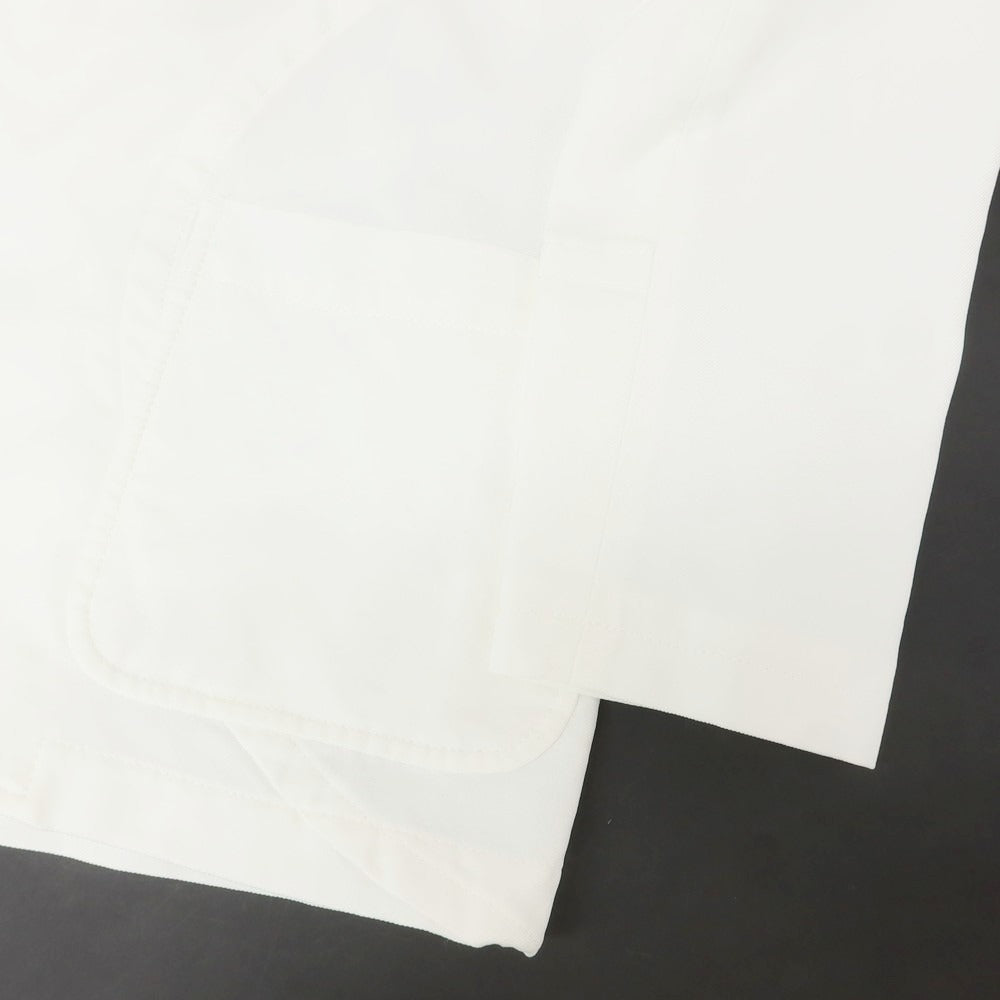 【中古】コムデギャルソンシャツ COMME des GARCONS SHIRT 2024年春夏 ポリエステル ジャケット ホワイト【 M 】【 状態ランクA 】【 メンズ 】