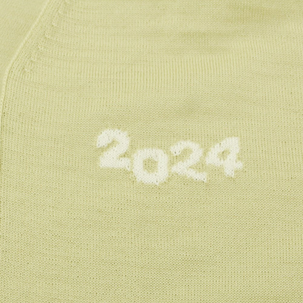 【中古】コムデギャルソンシャツ COMME des GARCONS SHIRT 2024年春夏 ハイゲージ ウール系 カーディガン ライトグリーン【 表記なし（M位） 】【 状態ランクA 】【 メンズ 】