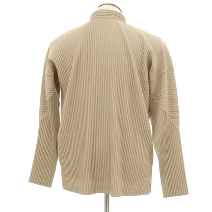 【中古】オム プリッセ イッセイミヤケ HOMME PLISSE ISSEY MIYAKE 2024年秋冬 プリーツ カジュアルシャツ ダークベージュ【 表記なし（L位） 】【 状態ランクB 】【 メンズ 】
[APD]