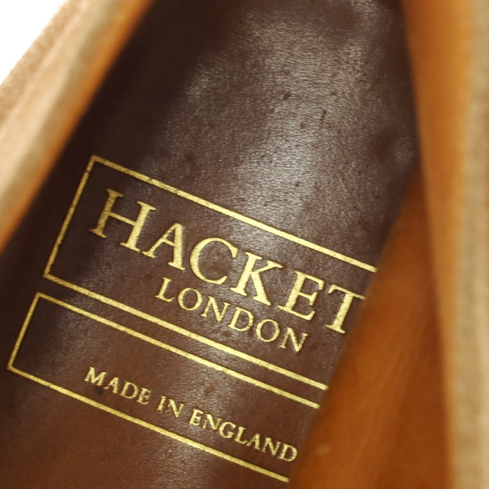 【中古】ハケットロンドン HACKETT LONDON スエード チャッカブーツ ライトブラウン【 6 1/2 】【 状態ランクD 】【 メンズ 】