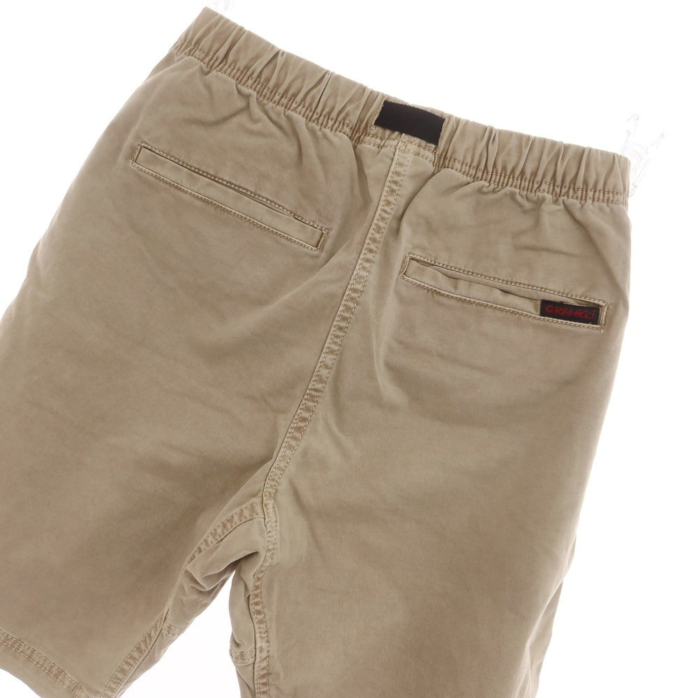 【中古】グラミチ Gramicci ストレッチ コットン ショートパンツ ライトブラウン【 S 】【 状態ランクC 】【 メンズ 】