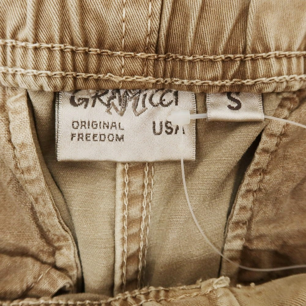 【中古】グラミチ Gramicci ストレッチ コットン ショートパンツ ライトブラウン【 S 】【 状態ランクC 】【 メンズ 】